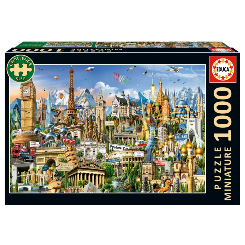 Puzzle Miniature - Symboles de l'Europe