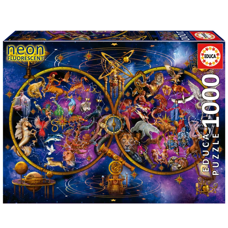 Puzzle Néon - Constellations