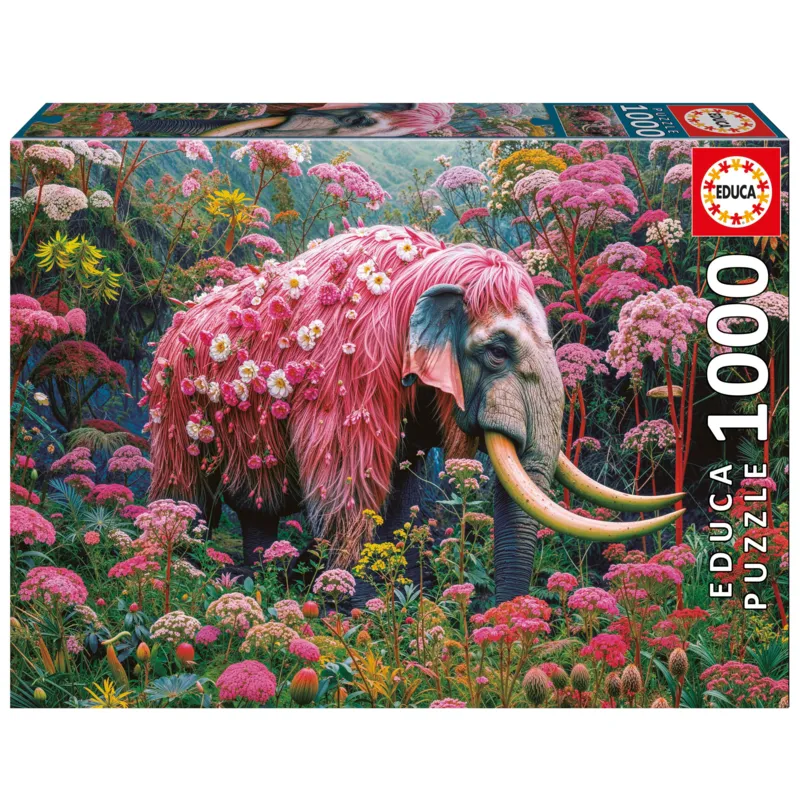 Éléphant Fleuri