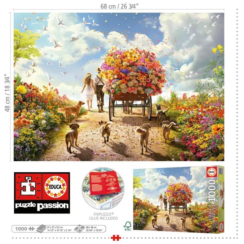 Chariot de Fleurs