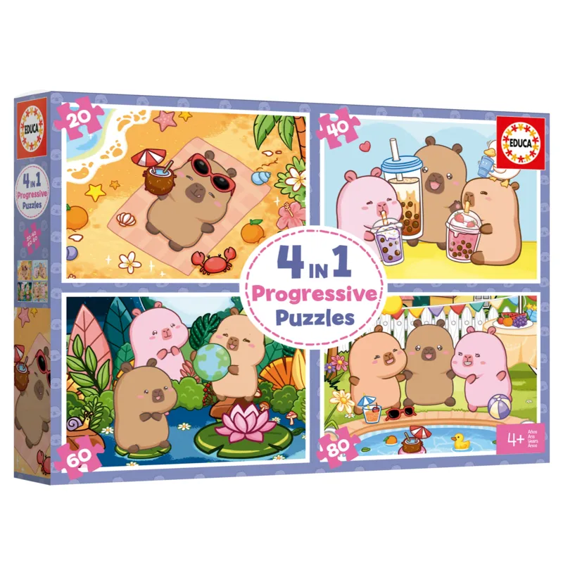 4 Puzzles - Capyfun