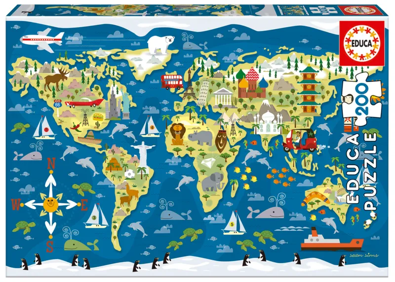 Mappemonde. Sean Sims