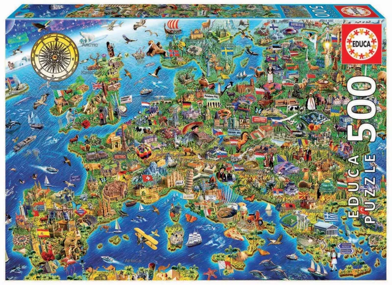 Carte de l'Europe