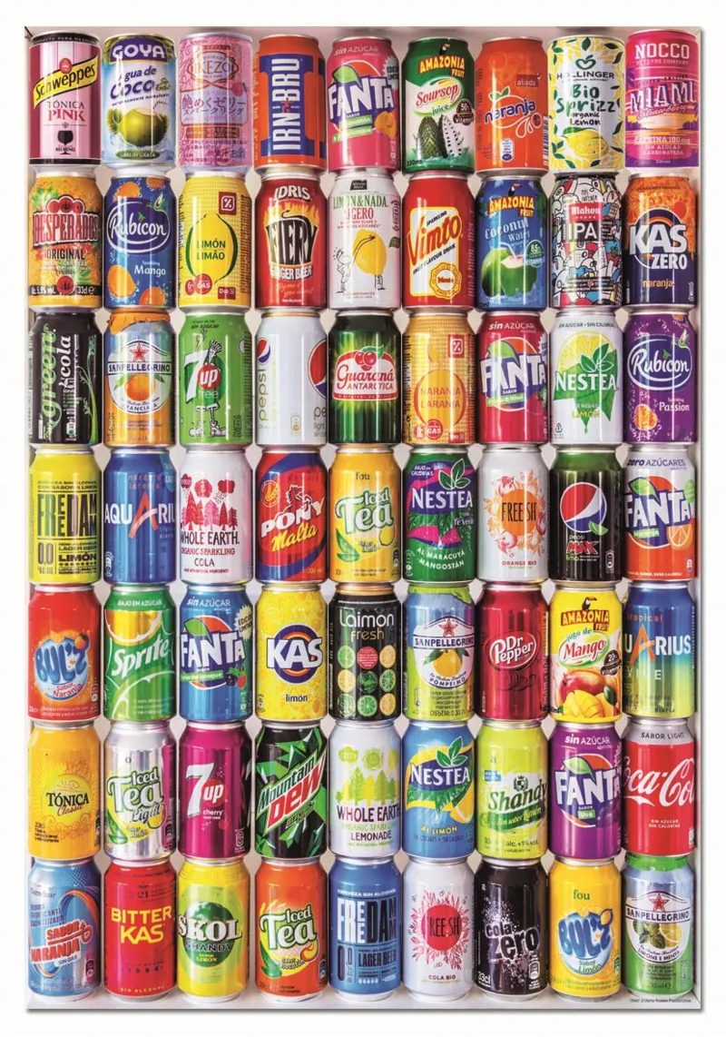 Canettes de Soda