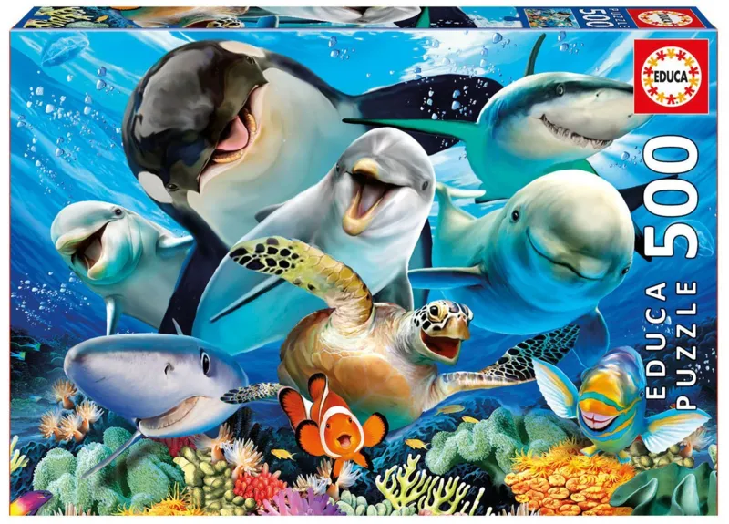 Selfie sous la Mer