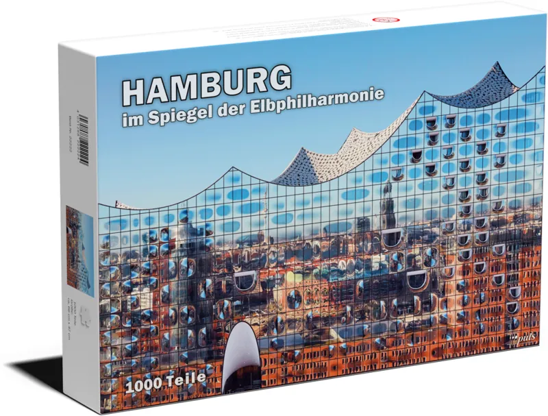 Hambourg dans le reflet de la Philharmonie de l'Elbe