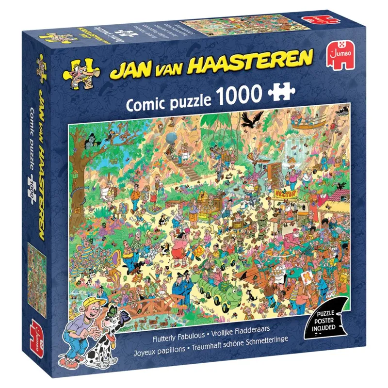 Jan van Haasteren - Joyeux papillons