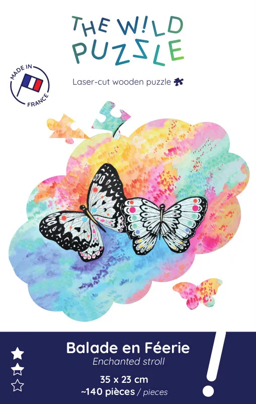 Puzzle en Bois - Balade en Féérie