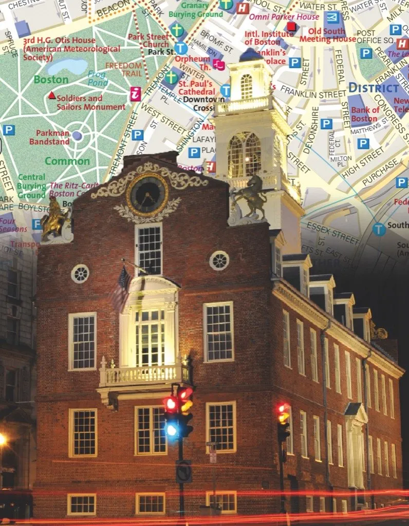 Boston City Map Mini