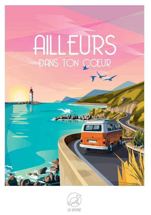 Puzzle Mini 96 Pièces - AILLEURS dans ton Coeur
