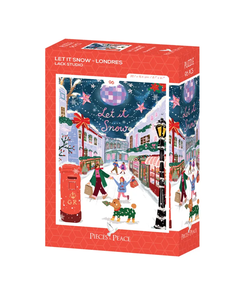 Mini Puzzle - Let it Snow - Londres