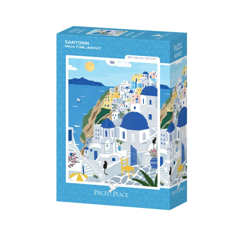 Mini Puzzle - Santorin