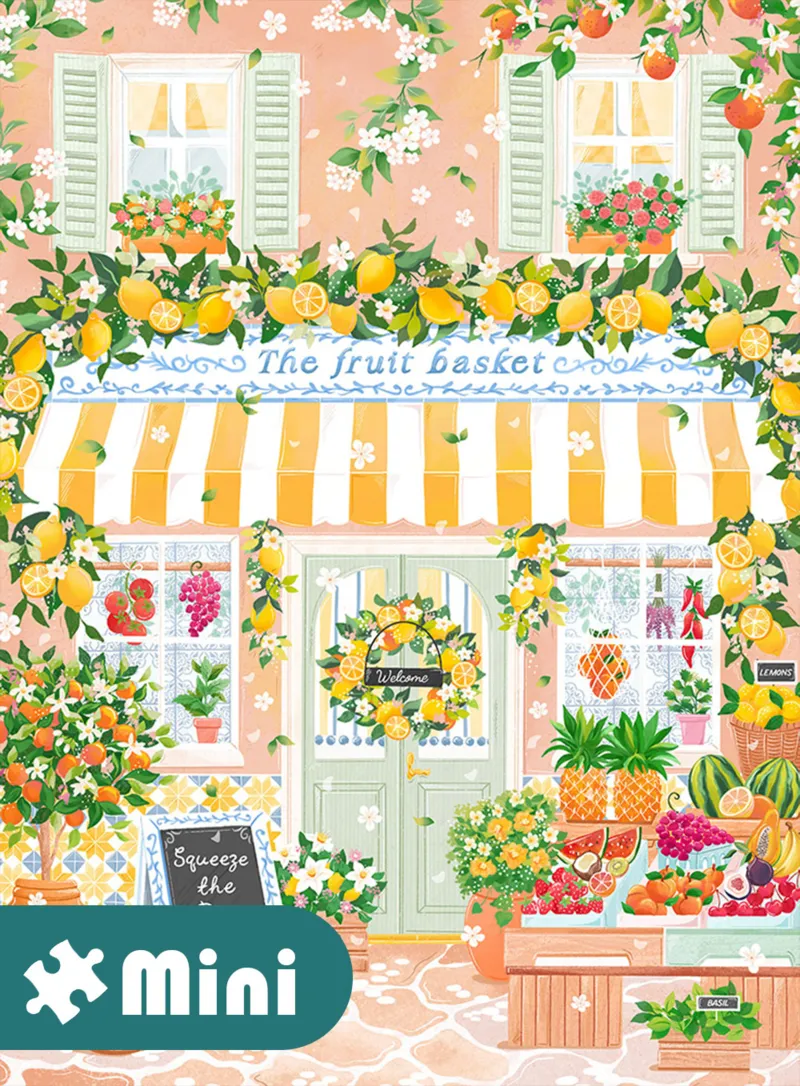 Mini Puzzle - The Fruit Basket