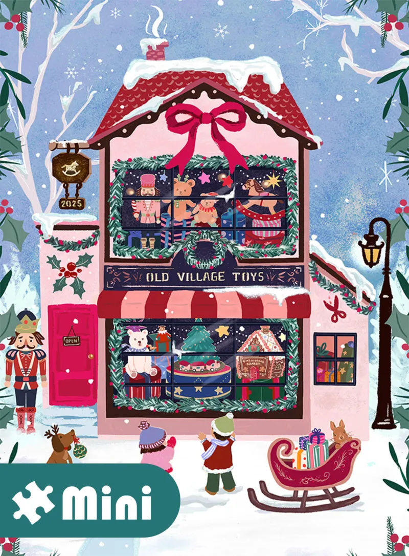 Mini Puzzle - Old Village Toy Shop
