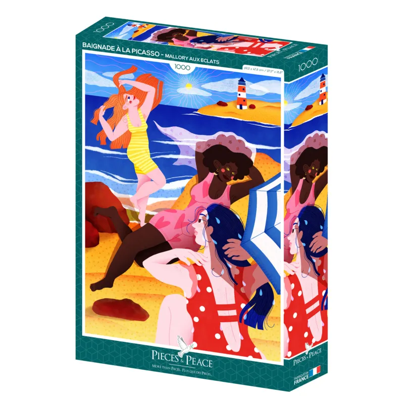 Baignade à la Picasso