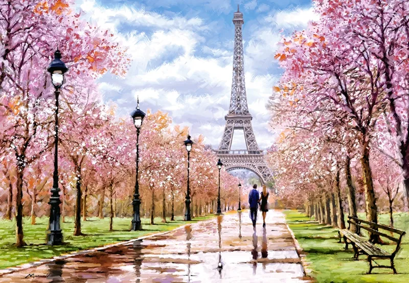 Promenade Romantique à Paris