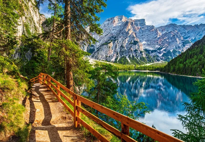 Lac de Braies, Italie