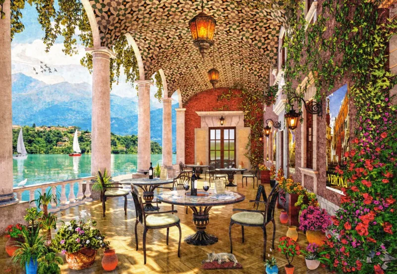 Terrasse au Bord du Lac