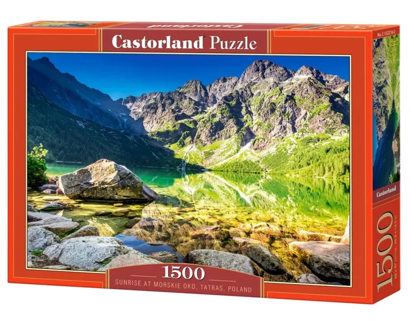 Lever du Soleil sur Morskie Oko, Pologne