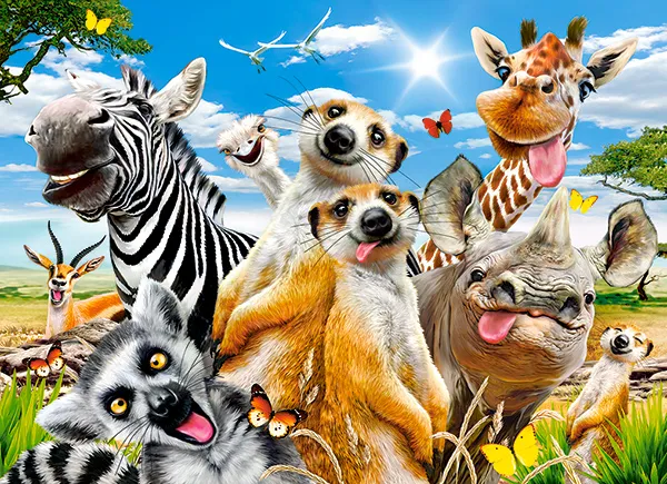 Selfie d'Afrique