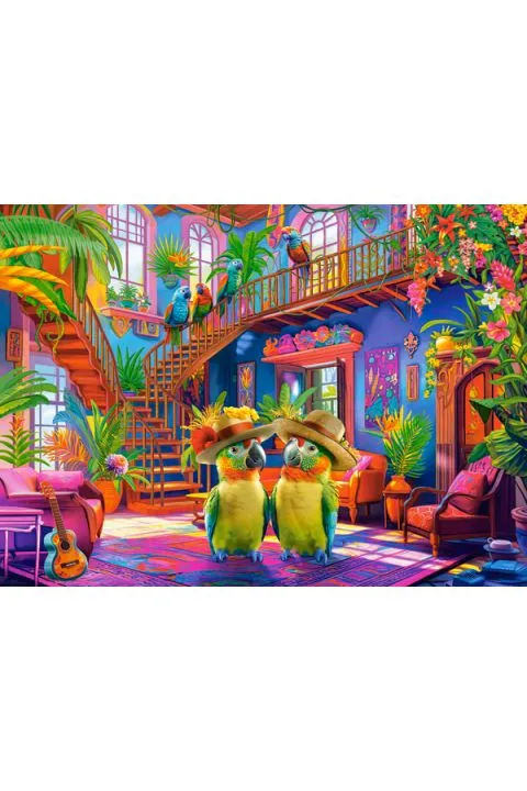 Perroquets au Paradis