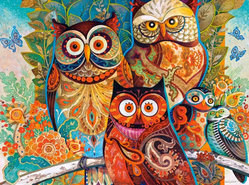 David Galchutt : Hiboux