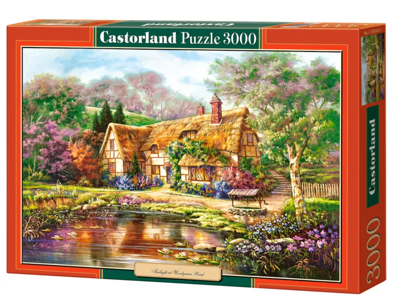 Crépuscule à l'Étang de Woodgreen