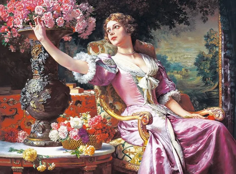 Czachorski : La Femme à la Robe Pourpre