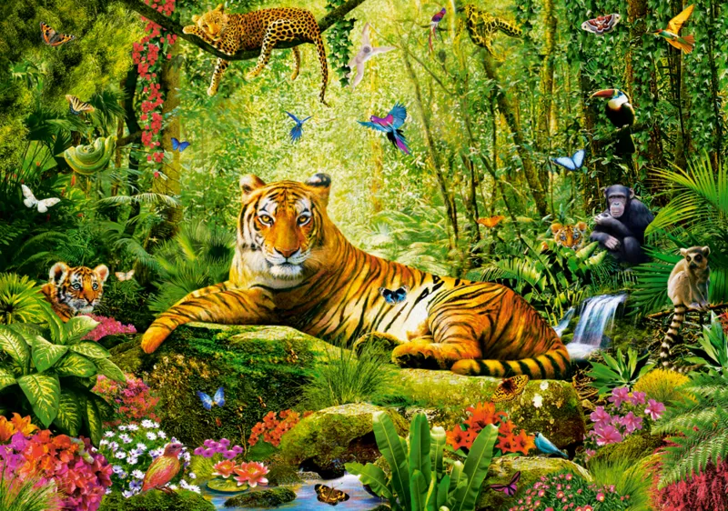 Sa Majesté, le Tigre