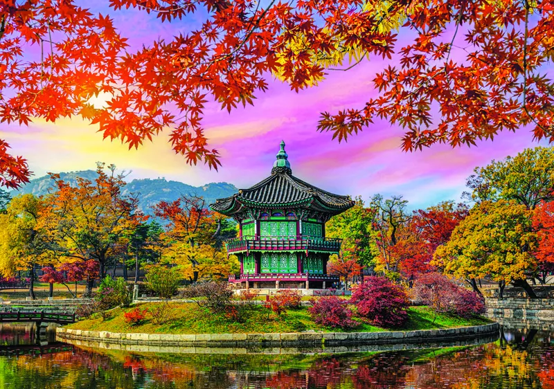 Palais de Gyeongbokgung, Séoul, Corée du Sud