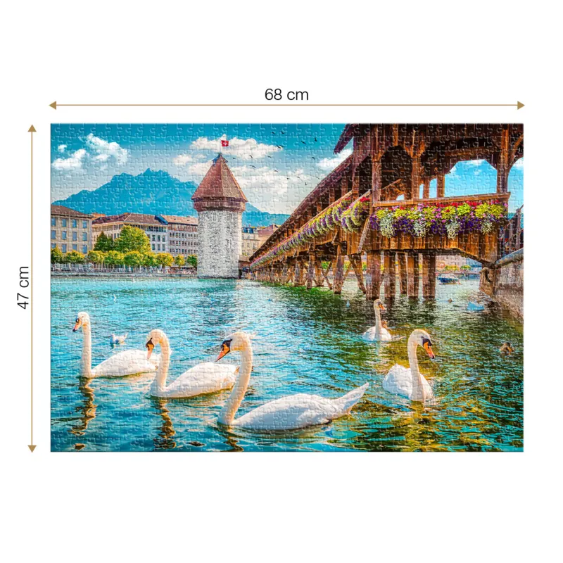 Pont de la Chapelle, Lucerne, Suisse
