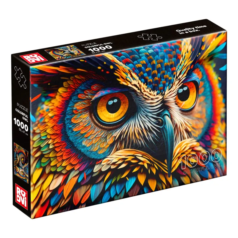 Hibou Coloré
