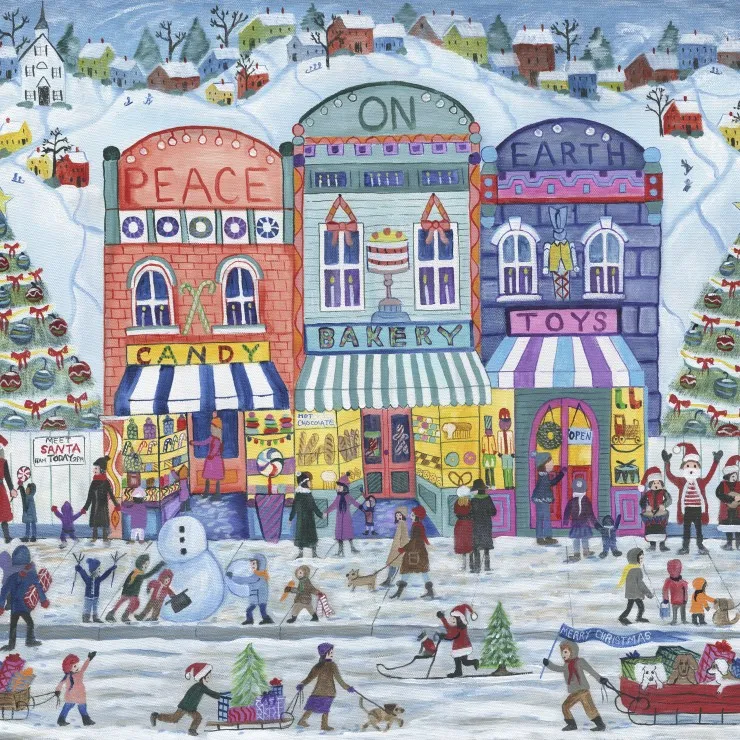 Village de Noël Paix sur Terre