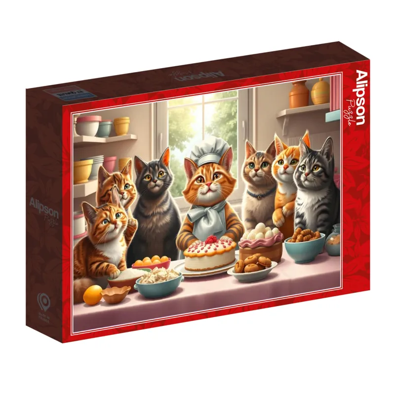 Chats Pâtissiers en Action
