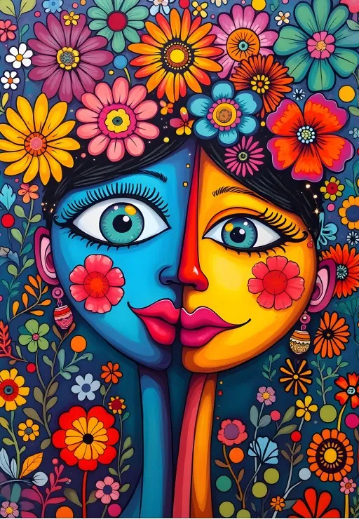 Duo en Fleurs