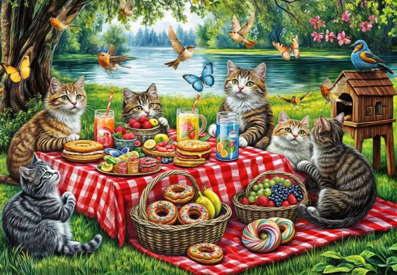 Le Pique-Nique des Chats