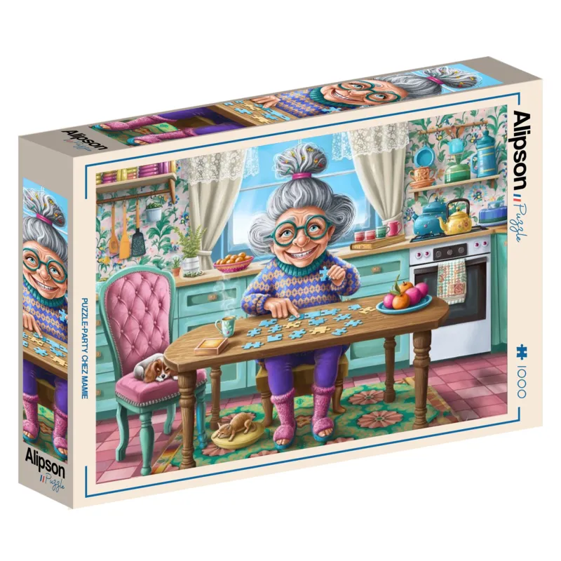 Puzzle-Party chez Mamie