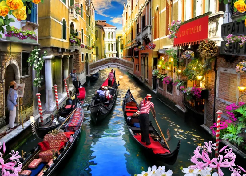 Les Bateliers de Venise