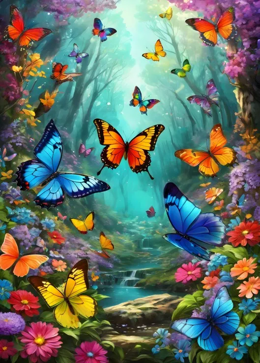 Nuées de Papillons