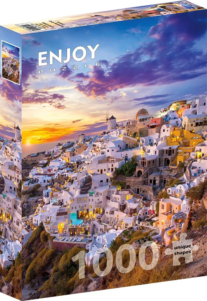 Coucher de Soleil sur Santorin