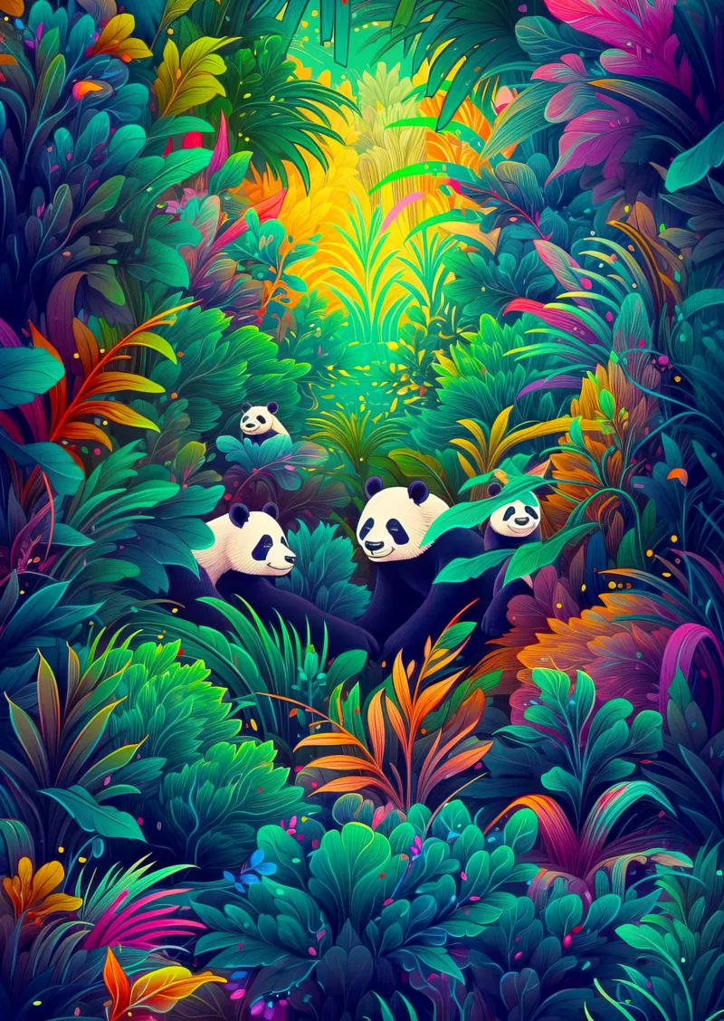 Paradis des pandas