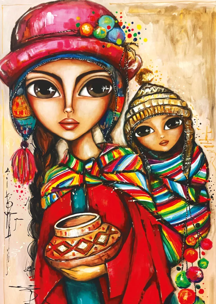 Maman et fille
