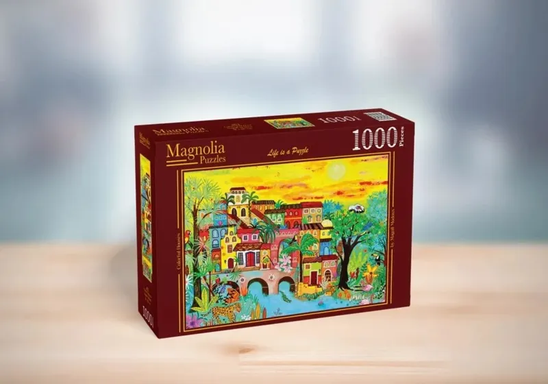 Maisons dans la forêt
