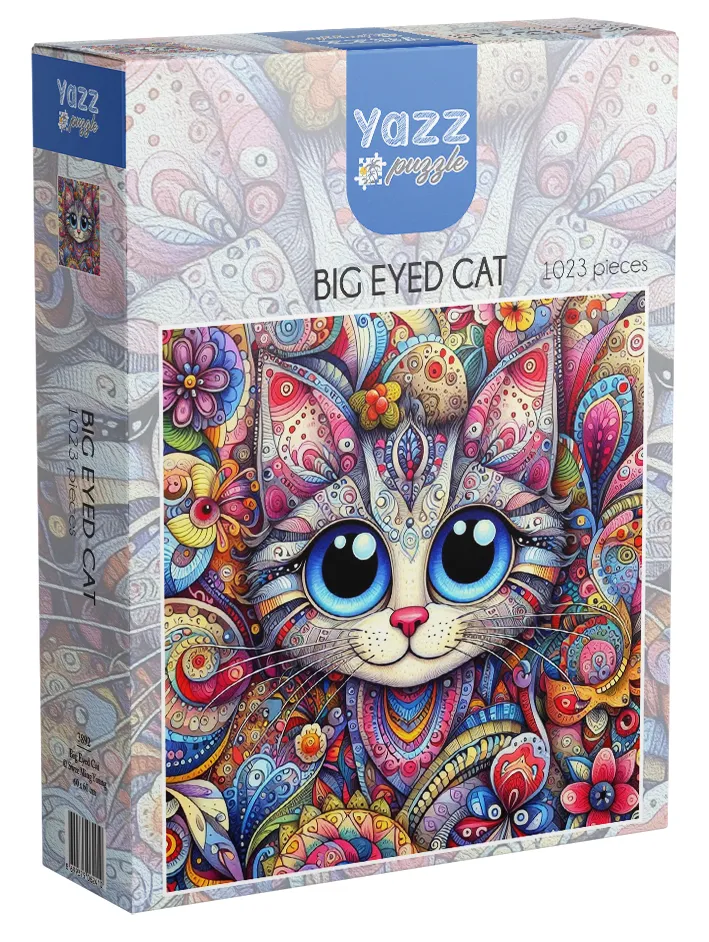 Chat aux Grands Yeux