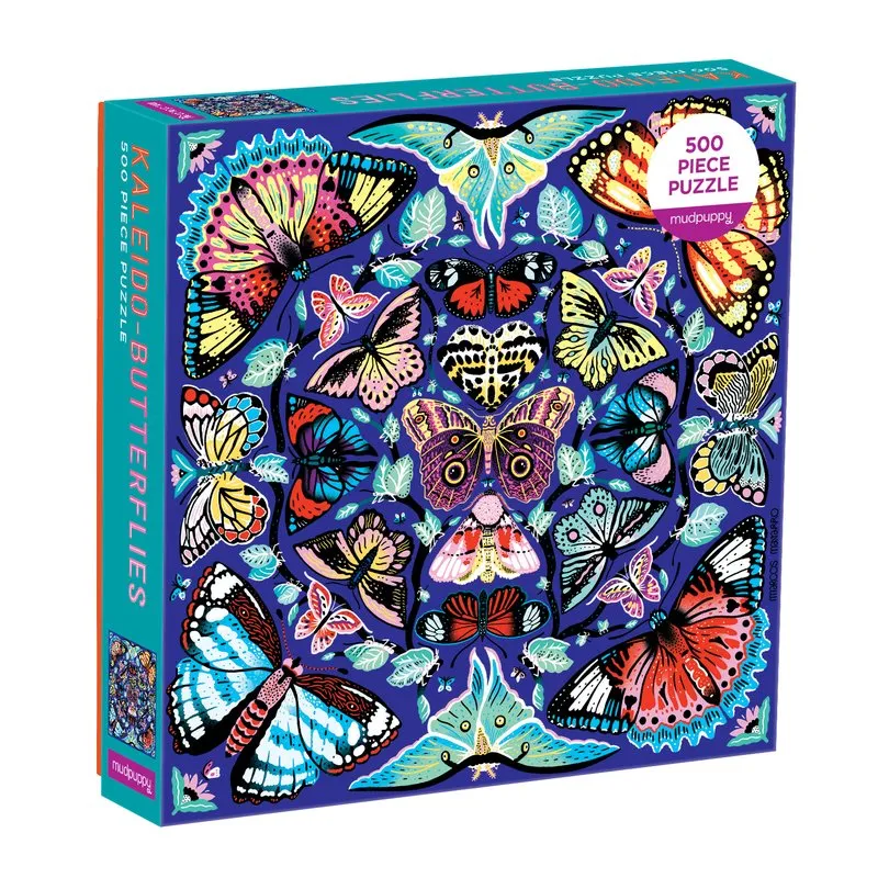 Kaleido-Papillons - Puzzle Familial de 500 Pièces