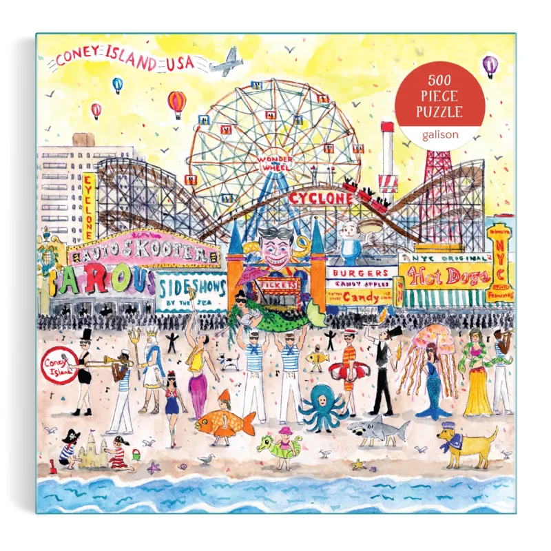 L'Été au Parc d'Attractions - Puzzle 500 Pièces