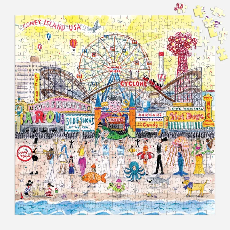 L'Été au Parc d'Attractions - Puzzle 500 Pièces