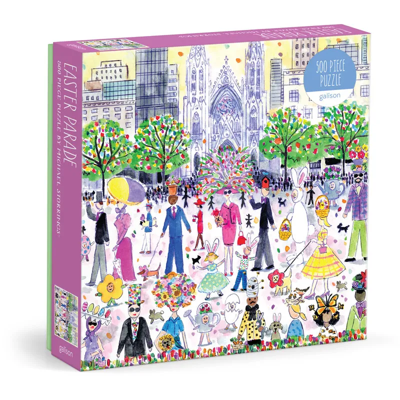 Michael Storrings - Parade de Pâques - Puzzle de 500 Pièces