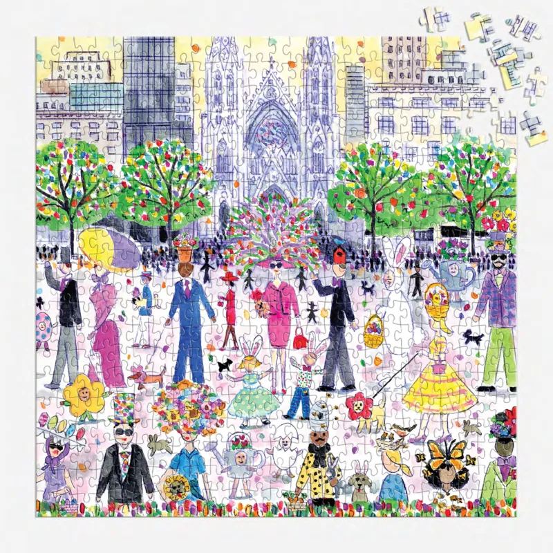 Michael Storrings - Parade de Pâques - Puzzle de 500 Pièces
