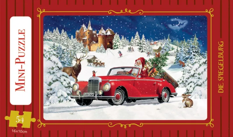 Mini-puzzle - La Décapotable du Père Noël